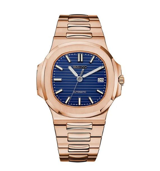 NAUTIKO ROSE GOLD BLUE