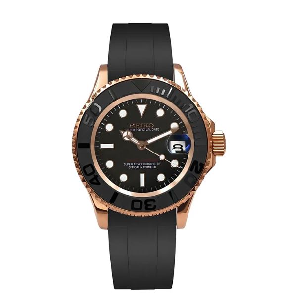 SEIKASTER ROSE GOLD - BLACK